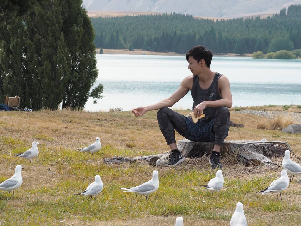 お子様への体操指導